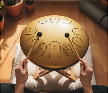 Tongue Drum 6 pouces 11 notes - PACK DECOUVERTE